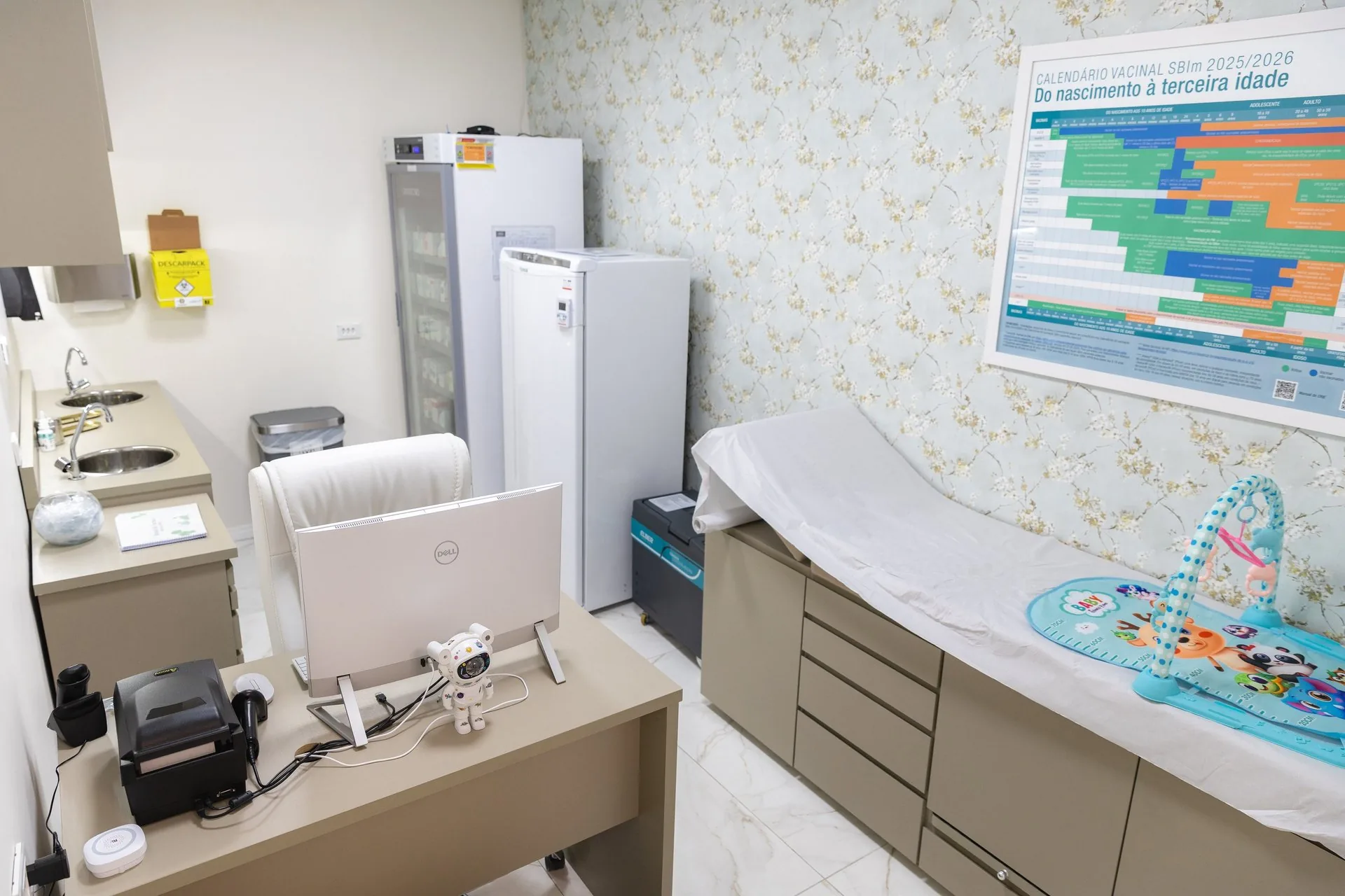 Instalações da Clínica de Vacinas Instituto Hórus