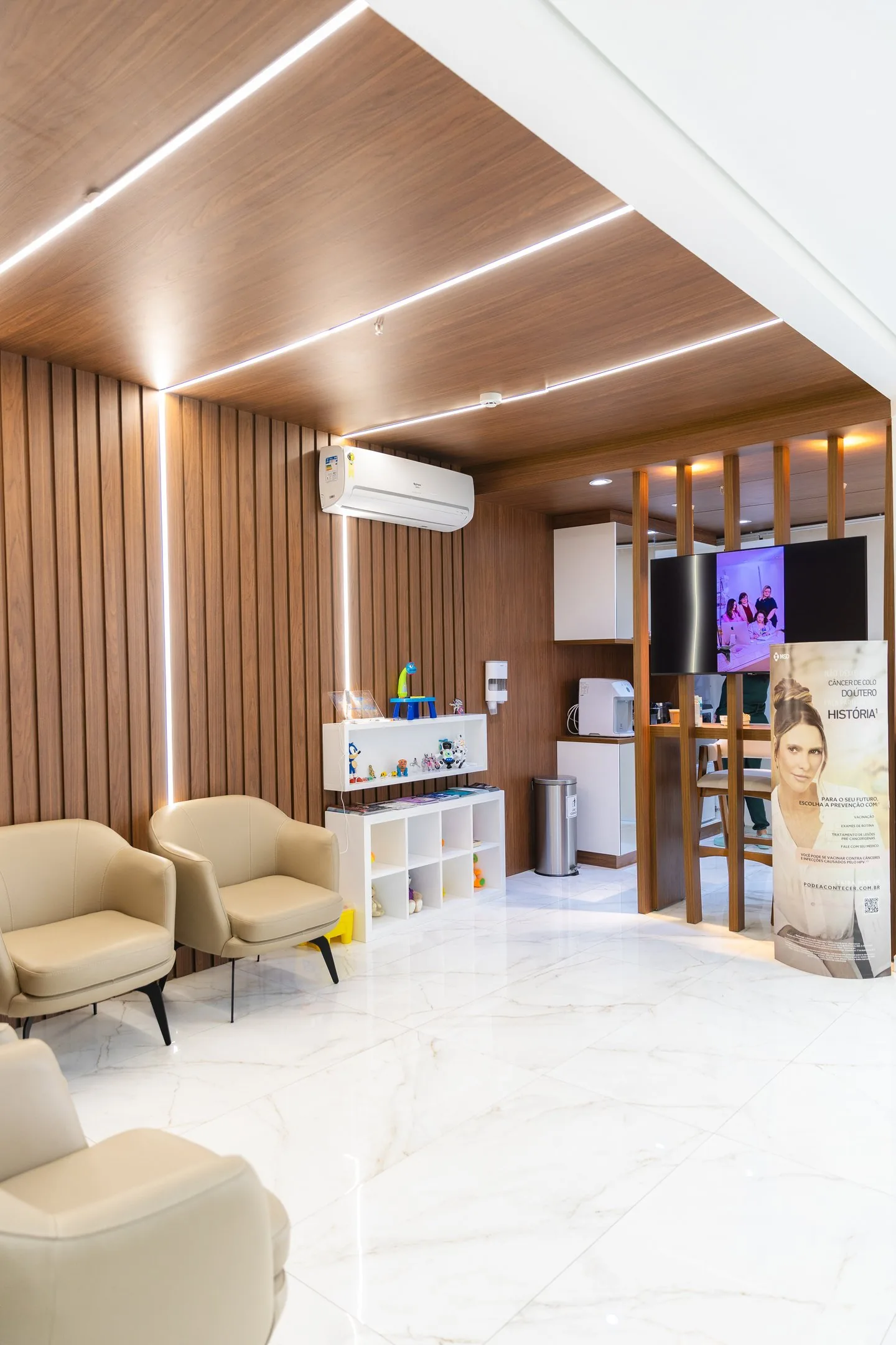 Instalações da Clínica de Vacinas Instituto Hórus