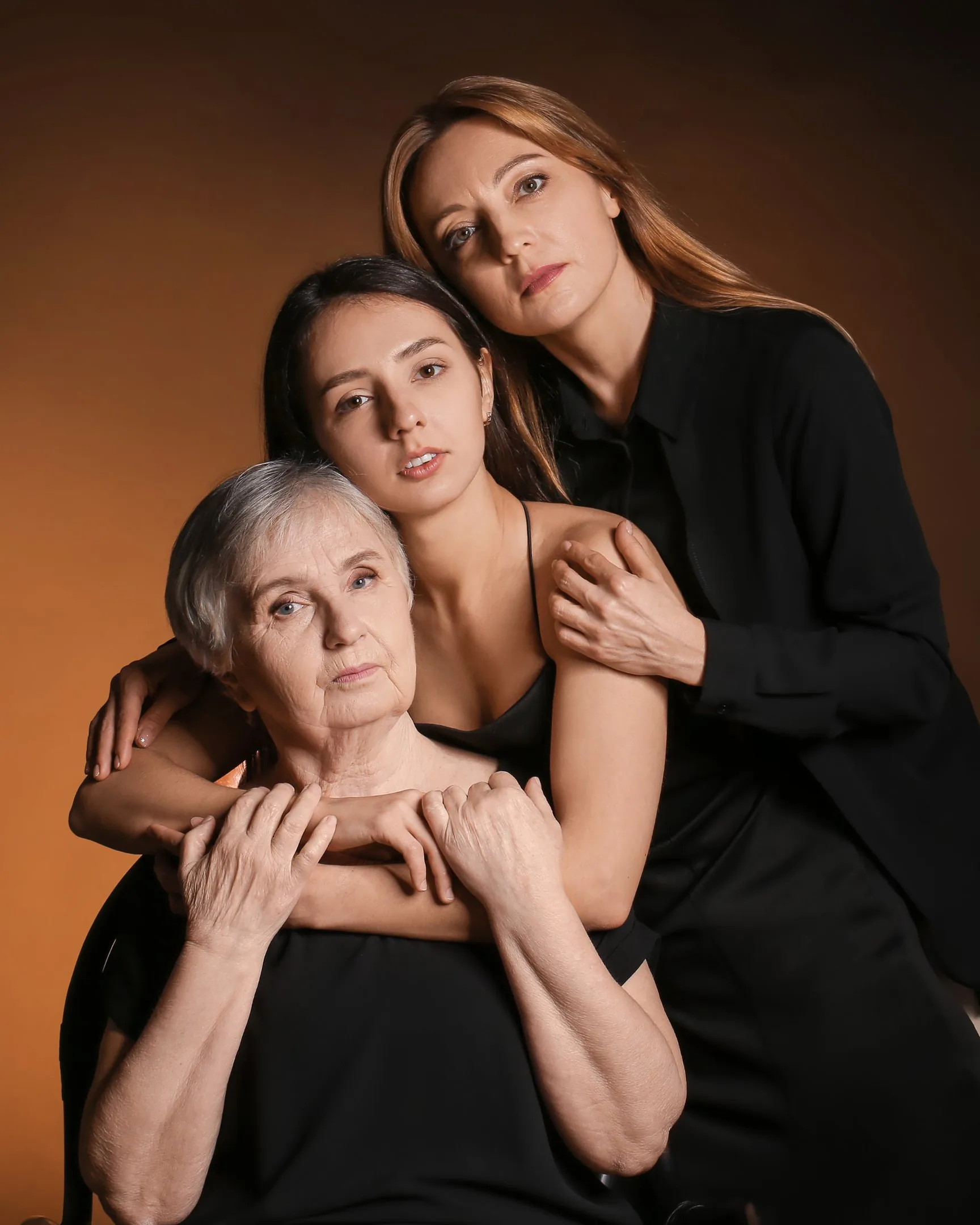 Três gerações de mulheres